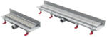 FixTrend Medium 650 falsík melletti rozsdamentes zuhanyfolyóka, 650mm, matt króm