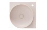 RAVAK Yard Sarok mosdókagyló 45x45 cm alabaster pink matt XJX0G245000 (XJX0G245000)