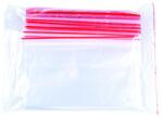 Office Products Pungi plastic cu fermoar pt sigilare, 200x300mm, 40microni, 100buc/set, Office Products-transparente (OF-15076415-90)