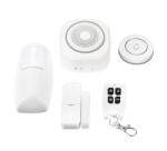  JG-H3 Smart Security wifis otthoni riasztórendszer szett - távirányítóval és okostelefonról is vezérelhető (THM)