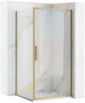 Rea Zuhanykabin REA Rapid Swing Brush Gold Ajtó: 90 x Fal: 90