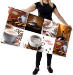 Wallplex falburkoló konyhapanel Coffee Time