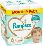 Pampers Scutece Pampers Premium Care - Mărimea 6, 13-18 kg, 140 buc (1100050904)