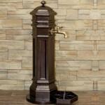 Pisa Kerti Kút - Alumínium - Bronz - 89cm