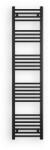  Törölközőszárító radiátor 40 x 170 cm - Nero Italia (fekete)