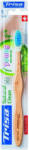  Kézi fogkefe Trisa Natural CleanYoung Soft 684473 6 évesnél idősebb gyermekek számára, vegán, nem mérgező, antibakteriális, hipoallergén