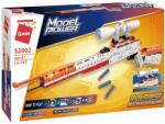 Qman ® 52002 | technic-kompatibilis építőjáték | 747 db építőkocka | Mauser 98k játék-ismétlőpuska- 8x-os nagyítású távcsővel, 10db szivacs tölténnyel