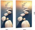 Wallplex fürdőszobai dekorpanel Zen kövek 120 x 200 cm