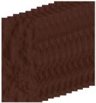  6 darabos Teno® kültéri dekorációs csempe készlet, csiszolt tégla modell, tartós, vízálló, tűzálló, 4, 12 m2, 118, 5 x 58 cm, vörösesbarna színű