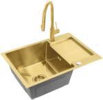  Acél mosogatótálca Paul BRUSH GOLD