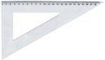  Vonalzó háromszög 60° 21cm, műanyag (VON6023) - pepita