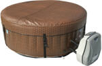 avenli felfújható jakuzzi Nice barna rattan hatású 204x70cm
