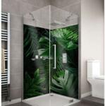 Wallplex fürdőszobai dekorpanel Palm leaves dupla 2 x 90 cm x 200 cm