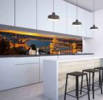 Wallplex falburkoló konyhapanel Budapest - pepita