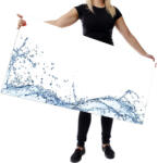 Wallplex falburkoló konyhapanel Water splash - pepita