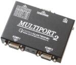  Multiport RS-232 elosztó pénztárnyomtatóhoz, 2 számítógéphez
