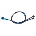Broadcom Slim SAS (SFF-8654) (M) - Mini SAS HD (SFF-8643) kábel 1m (05-60002-00) (05-60002-00)