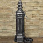  Roma Kerti Kút - Antik Ezüst - 98cm