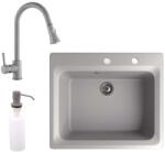 NERO Italia Gránit Mosogató szett - 60cm - pepita - 68 190 Ft