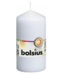 Bolsius Lumanare Stalp 120 x 58 mm Bolsius, Alb (LCA-STB-120/58-02)