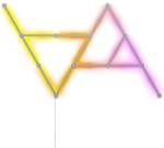 Nanoleaf Készlet 15 Fénypanel Nanoleaf Lines Starter Kit, RGBW LED világítás, Wi-Fi, Zene szinkronizálás, Kompatibilis hangasszisztensekkel - pepita
