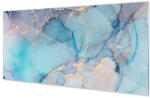 Wallplex konyhahátfal Light Blue Marble