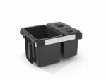 EKOTECH - Beépíthető hulladékgyűjtő FREE JAZZ 60 - 1x34 liter+1x7 liter+1x15 liter - pepita