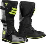 Shot Race 2 gyerek motoros csizma camo-fluo sárga
