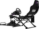 LORGAR FLEX RAF1, Sim Racing Cockpit Advanced, Foldable, 150x72x113 cm-playing, 38x72x126cm-folded, Black LRG-RAF1 (LRG-RAF1)
