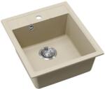 Evido Easy 45 gránit mosogató, 460 x 515 mm, bézs (442126) - pepita
