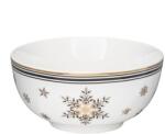 Ambition Art Deco Hópelyhes Porcelántál - 14 cm
