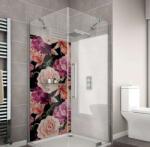 Wallplex fürdőszobai dekorpanel Rózsák 90 cm x 200 cm