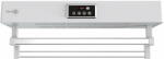  Elektromos törölköző szárító és sterilizáló, fürdőszobai vagy konyhai használatra, falra szerelhető, SZ60cm, 450W, ElectricSun Standard Fehér