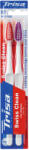  Kézi fogkefék Trisa Swiss Clean Duo Medium 664553 Multicolor