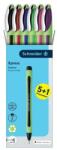 Schneider Set de căptușeli, 0, 8 mm, SCHNEIDER "Xpress", 6 culori diferite, 6 buc