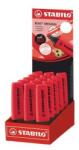 STABILO Evidențiator, afișaj, 2-5 mm, STABILO "BOSS original", Stabilo roșu, 15 buc