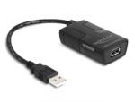  Delock Izolátor A-típusú USB 2.0 apa - anya adatvonalhoz kapcsolódó 5 kV izolációval (64225) - pepita