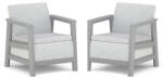 Keter SCANDI LINEA DUO SET - Ash Grey / Storm Grey
