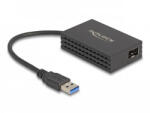 Delock A-típusú USB adapter 1 x SFP Gigabit LAN (66463) - pepita