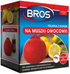 BROS Gyümölcslégy csapda + 15 ml csalétek