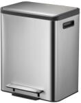 EKO EcoCasa EKO Dupla Pedálos Szemetest - 30L, Rozsdamentes Acél