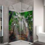 Wallplex fürdőszobai dekorpanel Jungle 120 cm x 200 cm