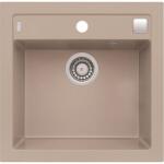  Chiuveta bucatarie Alveus Formic 20 A55 incastrabila, 520x510mm, adancime 200mm, material compozit, Bej melange