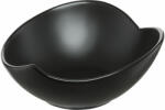 Ambition Salsa tálka levélforma 21.5 cm fekete