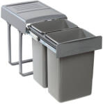 EKOTECH - Beépíthető hulladékgyűjtő MEGA 40 - 2x20 liter - pepita