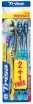 Trisa Flexible Head 3 Trio Soft Fogkefe, 2+1