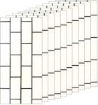 Teno 70x Teno® Premium 3D márvány falburkolat Prémium 3D Teno®, 12, 6 m2, öntapadós, vízálló, könnyen felszerelhető, modern design, 30x60 cm, 61-es modell, fehér színű