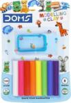 DOMS N80568 Argilă de modelare pentru copii Mix 8 x 100 g (N80568)