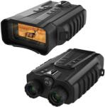 Zero Secrets Professzionális digitális távcső ZeroSecrets - színes éjjellátó, 15MP fotó, 2.5K UHD videó, 4X optikai + 8X digitális zoom, 3" LCD, 7 szintű IR, 5200mAh, USB-C, 128GB - fekete