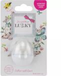 Lukky Lukky: Balsam de buze strălucitor cu parfum de vanilie - alb (T16142)